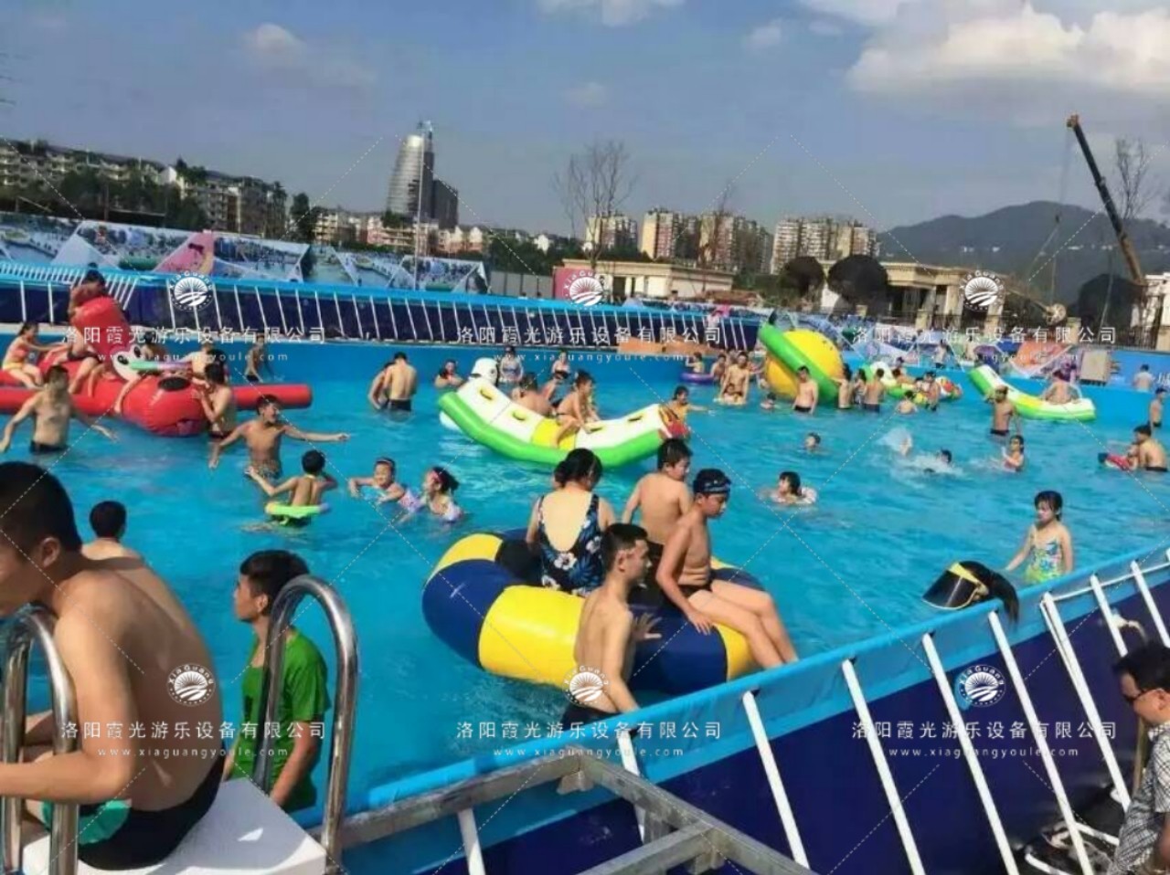 淮北充气游泳池